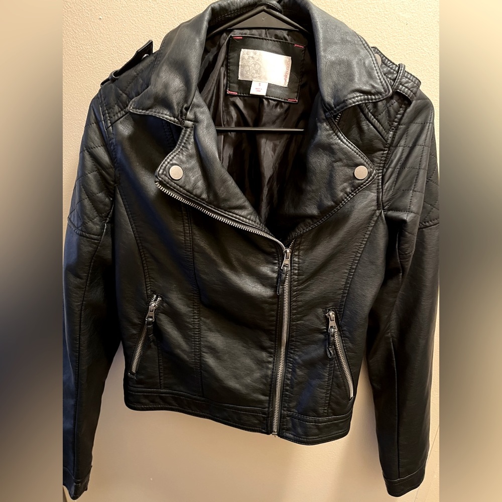 Exhilaration brand XS leather jacket
